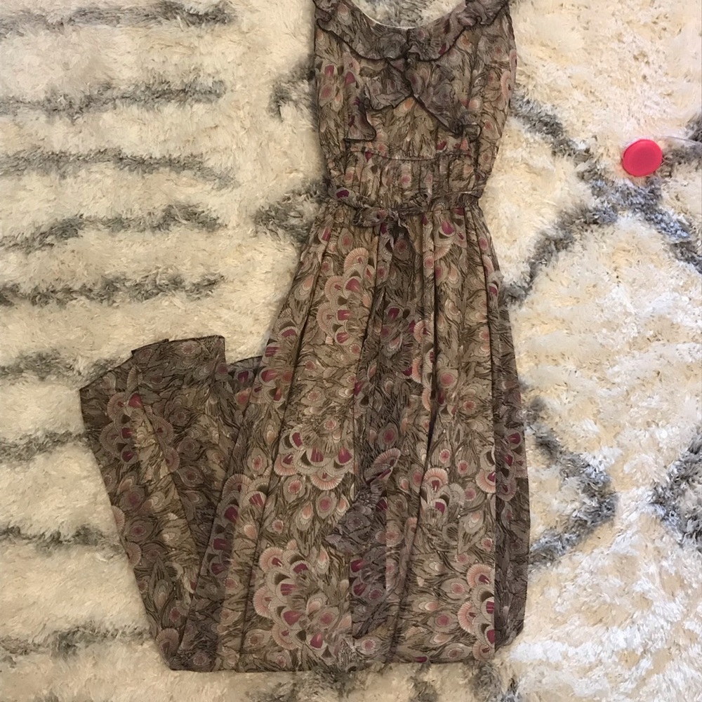 SUGARLIPS maxi sheer dress with spaghetti straps